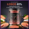 Kłaczek Menu Łosoś 400 g — mokra karma dla psa w szklanym słoiku, 65% mięsa