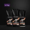 Kłaczek Puppy Łosoś – zestaw 3 × 2 kg, trzy worki suchej karmy dla szczeniaka