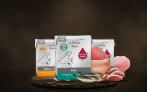Platinum Menu w kartonie: Fish, Turkey + Salmon, Duck + Turkey