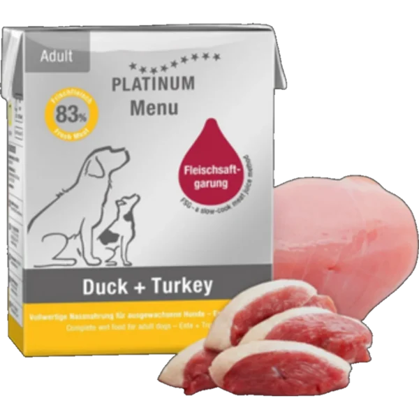 Platinum Menu Adult Duck+Turkey — opakowanie